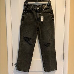 Express Black Ankle & Cropped Jeans